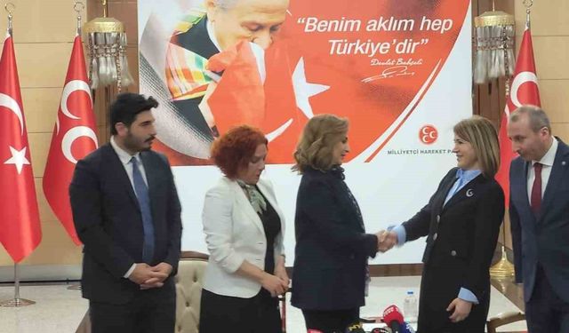 MHP ile DEM Parti ilk kez bayramlaştı