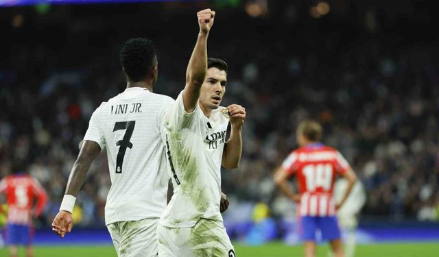 Real Madrid, derbiyi kazanarak avantaj yakaladı