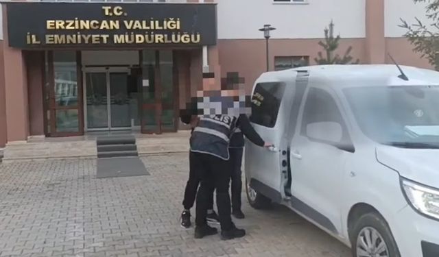 Erzincan'da 18 Yıl Kesinleşmiş Cezası Olan Firari Yakalandı