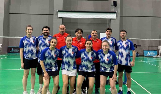 Erzincan’dan 8 Sporcu ve 1 Antrenör A Milli Badminton Takımı Kampına Çağrıldı