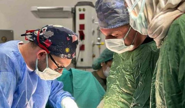 Hastanenin yeni hizmet binasında ilk sezaryen doğum gerçekleştirildi