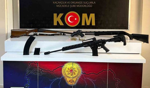 Erzincan’da silah operasyonu; 2 kişi yakalandı