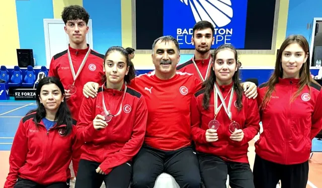 Erzincanlı Badmintoncular Bulgaristan’da Zafer Kazandı