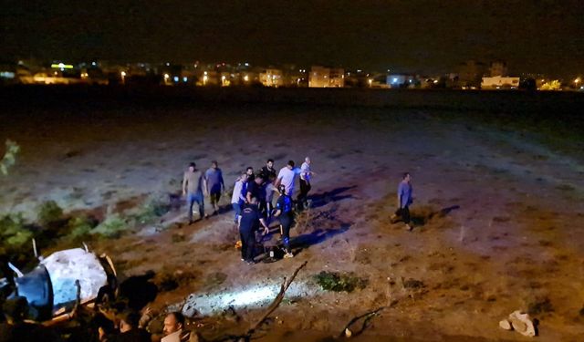 Otomobil Şarampole Devrildi: 1 Ölü, 1 Yaralı