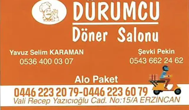 DÜRÜMCÜ Döner Salonu