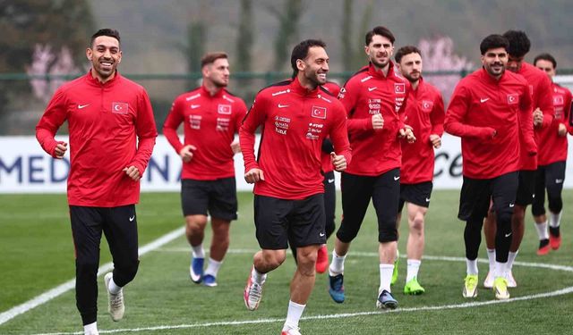 A Milli Takım Romanya maçı hazırlıklarını sürdürüyor