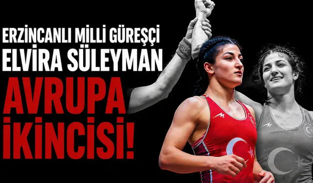 Elvira Süleyman Avrupa İkincisi Oldu