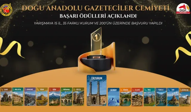 Doğu Anadolu Basınının Enleri Belli Oldu
