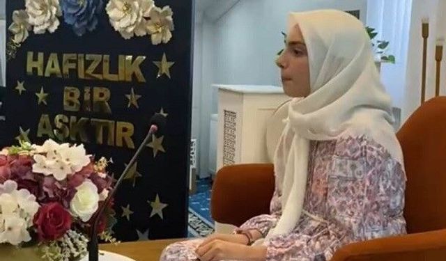 1 yılda hafız oldu, 30 cüzü bir günde ezberden okuyarak hatim etti