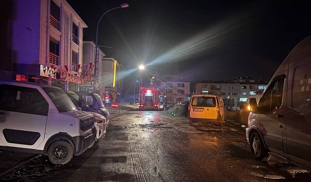 Erzincan'da inşaat sahasında doğal gaz sızıntısı paniği