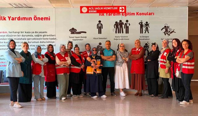 Erzincan’da Temel İlk Yardım Eğitimi Düzenlendi