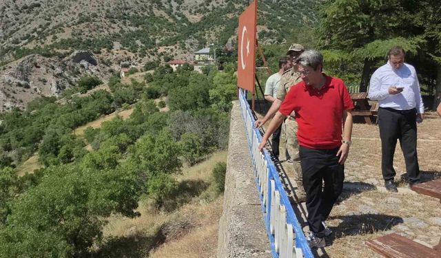 Kaymakam Arıkan, Yeşilyayla ve Yeşilyamaç köylerinde incelemelerde bulundu