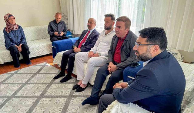 Vali Hamza Aydoğdu Acılı Aileyi Yalnız Bırakmadı
