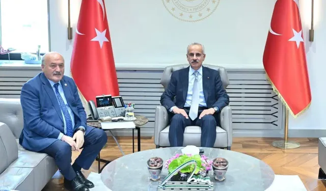 Erzincan ulaşım projeleri Ankara’da ele alındı
