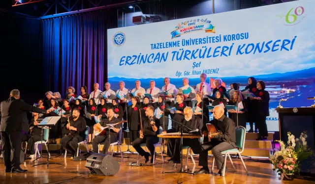 Erzincan’ın Türküleri Üniversite Sahnesinde Hayat Buldu