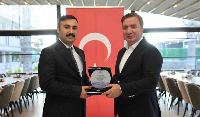 Erzincan Cumhuriyet Başsavcısı Değerli için veda programı düzenlendi