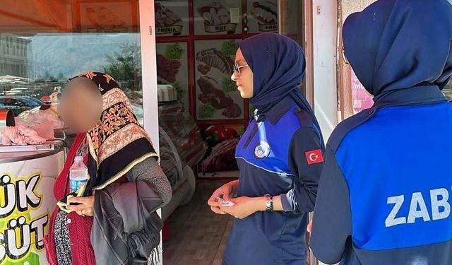 Erzincan'da Zabıta ekiplerinden dilencilere operasyon