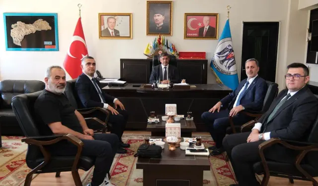 Ziraat Katılım Heyetinden Başkan Aksun’a Ziyaret