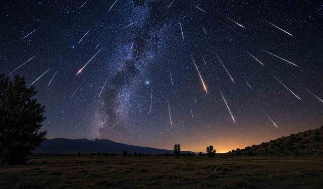 Erzincan Semalarında Perseid Şöleni