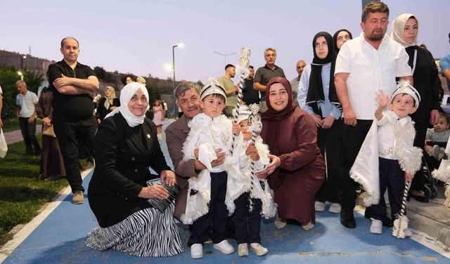Erzincan'da sünnet şöleni geleneği bu yıl da sürdü