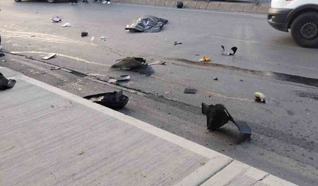 Motosikletler çarpıştı: 1 ölü, 1 yaralı