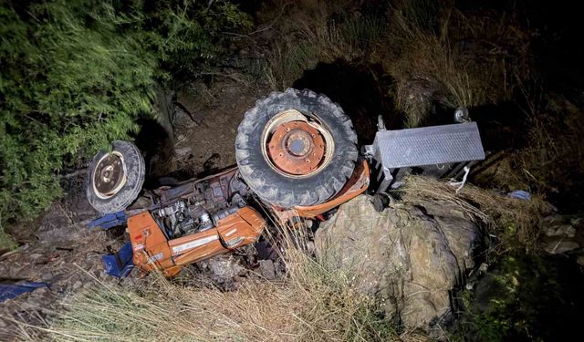 Traktör Dereye Uçtu: Karı Koca Hayatını Kaybetti