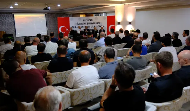 Erzincan TSO 13. Meslek Grubu Çalıştayında Sektörün Geleceği Ele Alındı