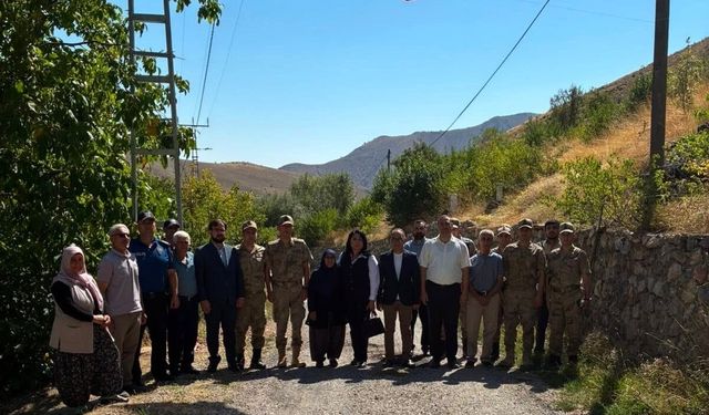 Kemaliye Balkırı Köyü Şehidini Unutmadı