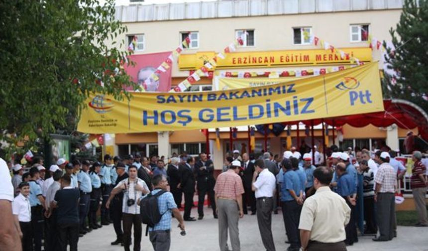 BAKAN YILDIRIM'IN ERZİNCAN ZİYARETİ