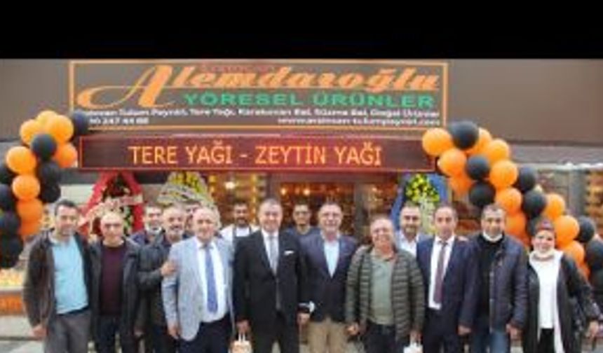 Alemdaroğlu Yöresel Ürünler İstanbul Maltepe'de açılışı yapıldı