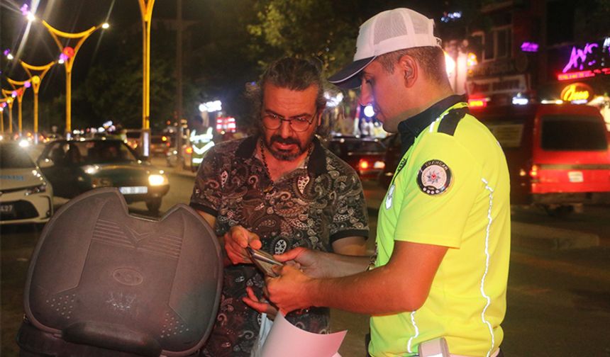 Erzincan'da 10 Motosiklet 1 Otomobil Trafikten Men Edildi