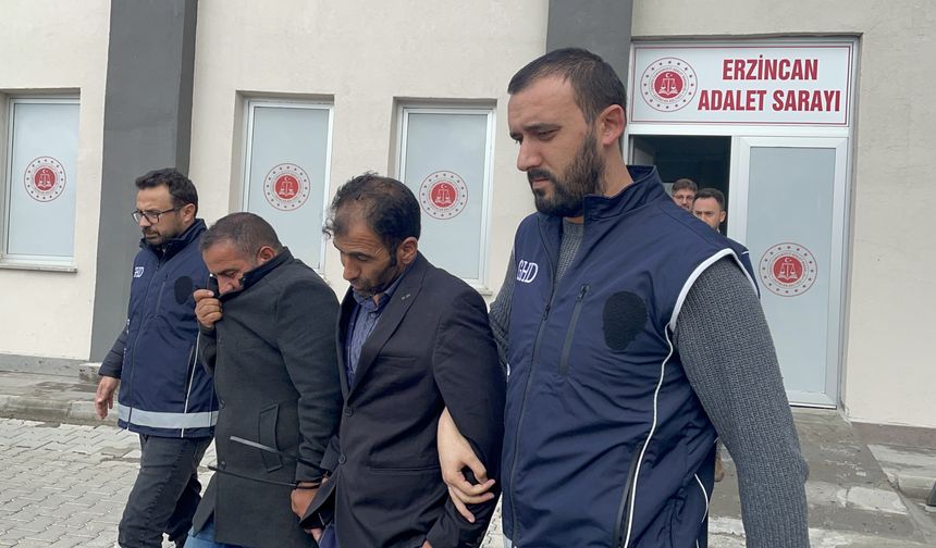 Erzincan'da göçmen kaçakçılığı yaptıkları iddiasıyla 3 zanlı tutuklandı