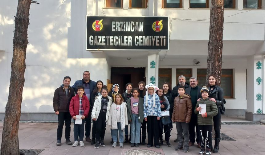 Genç Gazetecilerden EGC’ye ziyaret