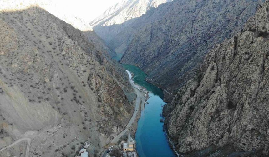 Baraj suyu Yusufeli’ne yaklaştı: Son bin metre
