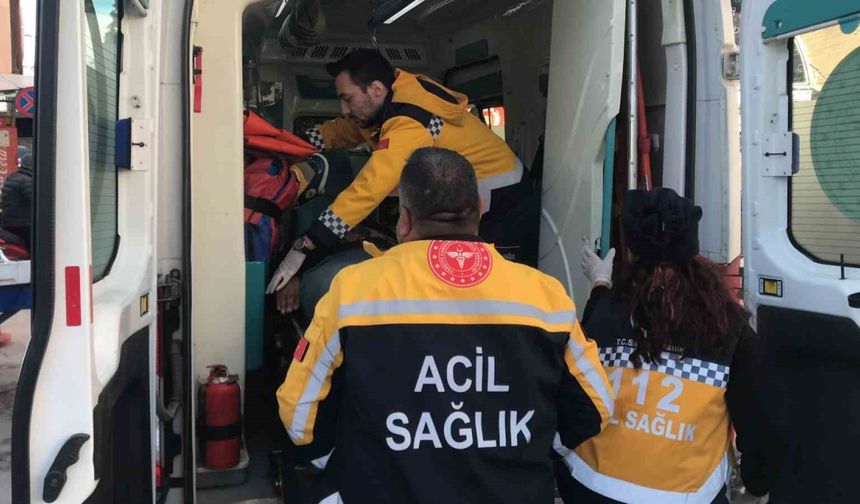Edirne’de motosiklet sürücüsü, çarptığı yayayı yaralı halde bırakıp kaçtı