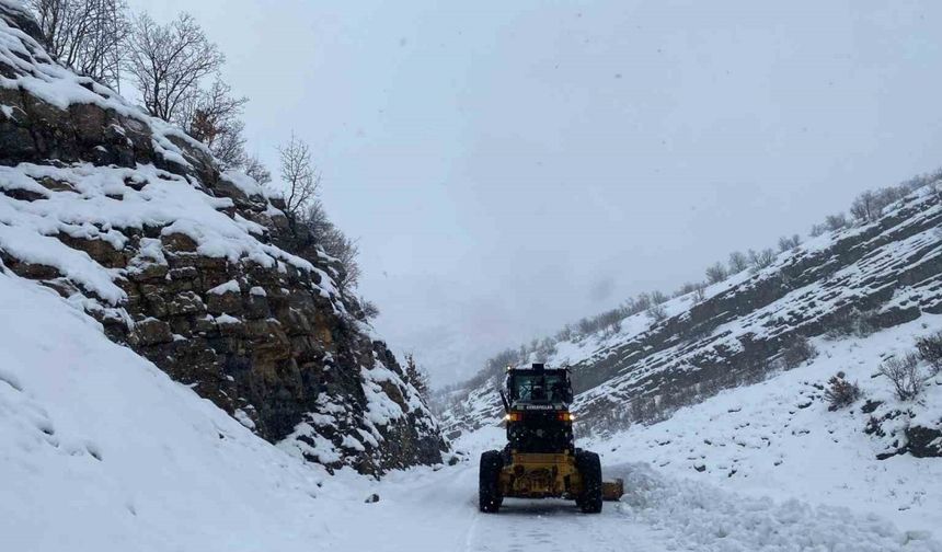 Kar Şırnak’ı etkisi altına aldı, 9 köy yolu ulaşıma kapandı