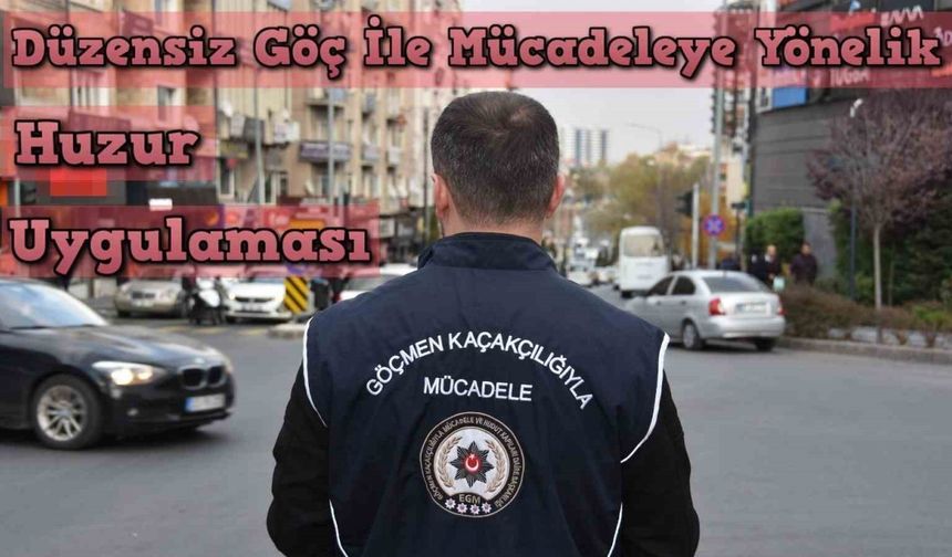 Nevşehir’de 13 yabancı uyruklu şahıs sınır dışı edildi
