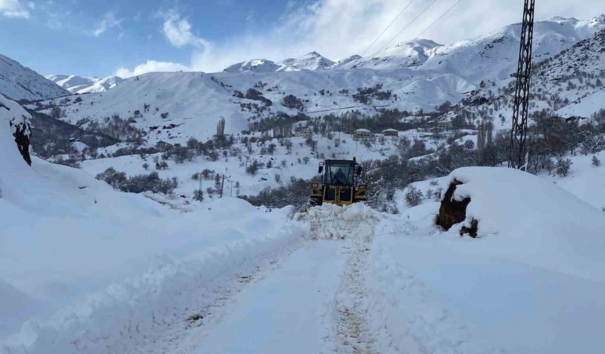 Şırnak’ta kapalı köy yolları açıldı