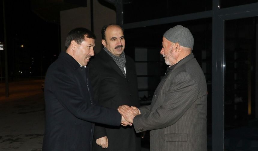 Başkan Altay ve Başkan Kılca, vatandaşlarla bir araya geldi