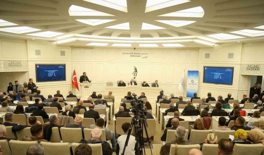 Başkan Şahin, Gaziantep Kent Konseyi 7’nci olağan genel kurul toplantısında konuştu