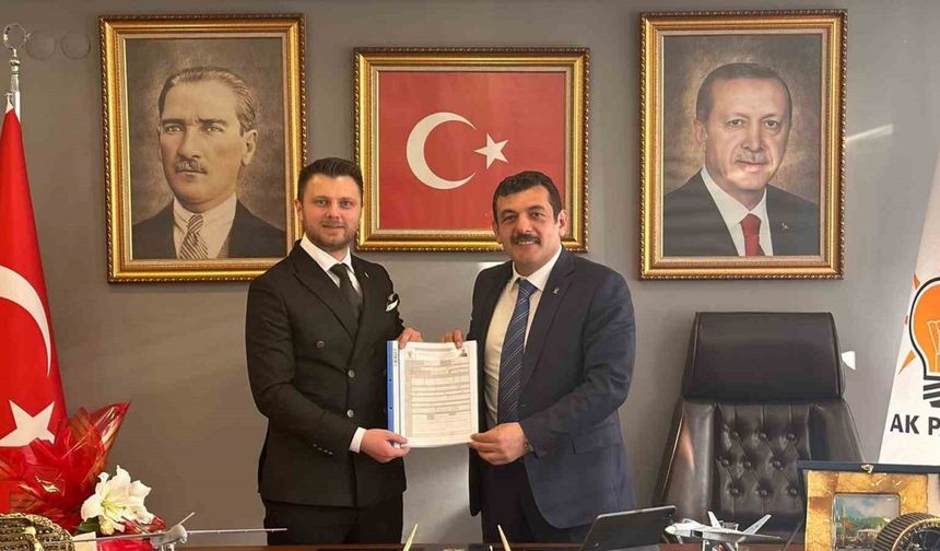 Ömer Yazıcıoğlu, AK Parti’den milletvekili aday adayı oldu