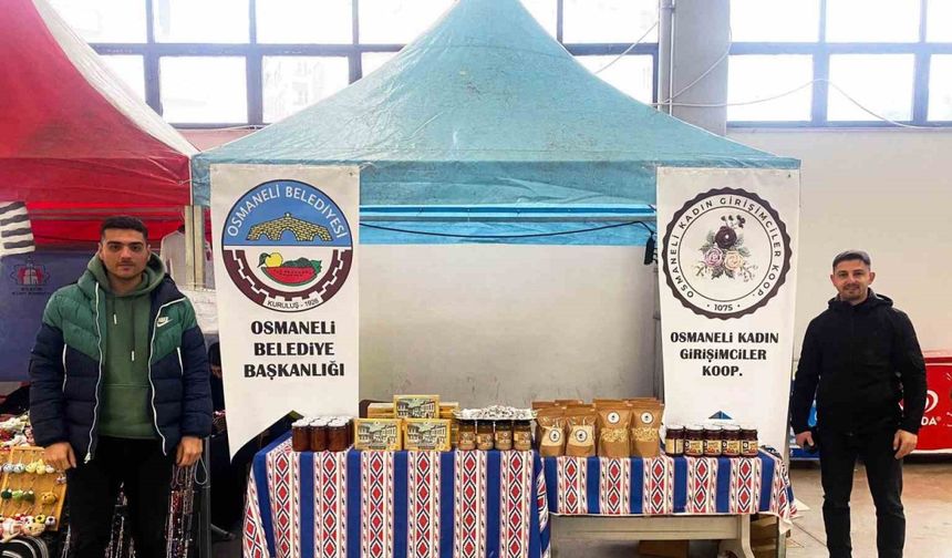 Osmaneli Belediyesi depremzedeler adına açılan hayır çarşısında yerini aldı