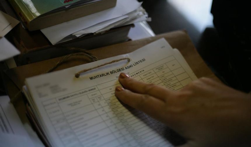 Seçmen listeleri askıya çıktı
