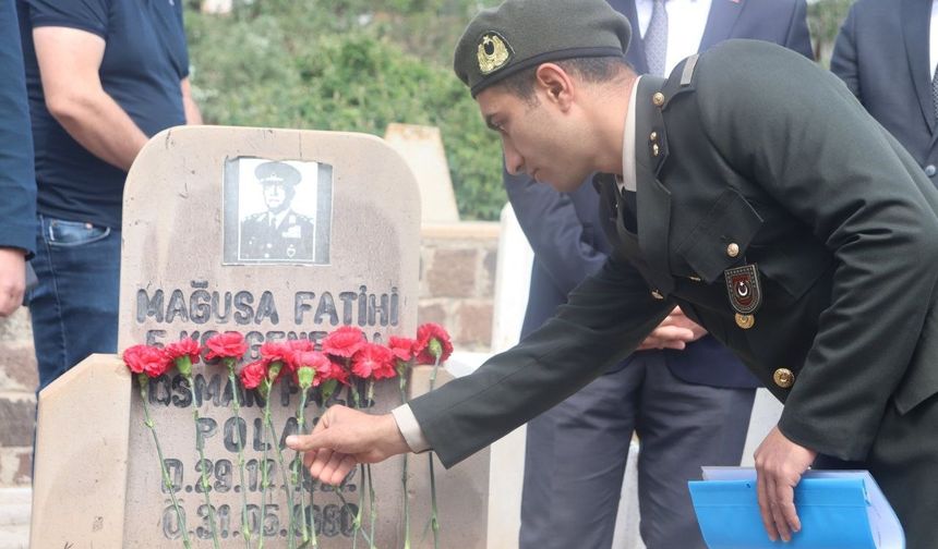 "Mağusa Fatihi" mezarı başında anıldı