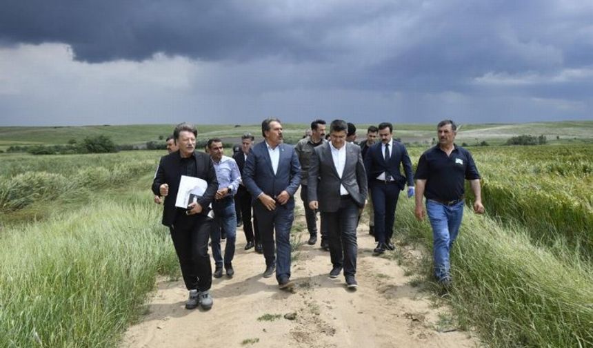 Edirne Valisi Kırbıyık'tan tarımsal projelere yakın mercek