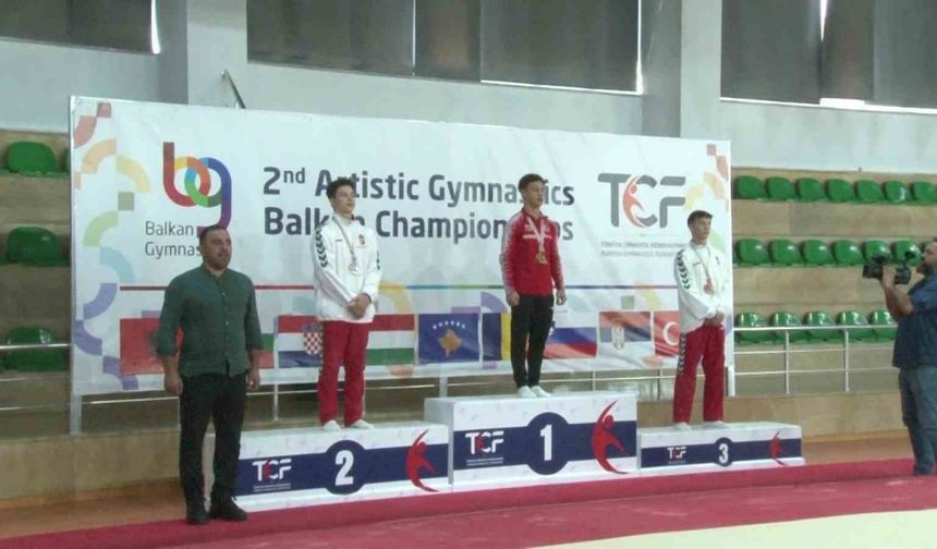 Balkan Artislik Cimnastik Şampiyonası Sancaktepe’de gerçekleşti