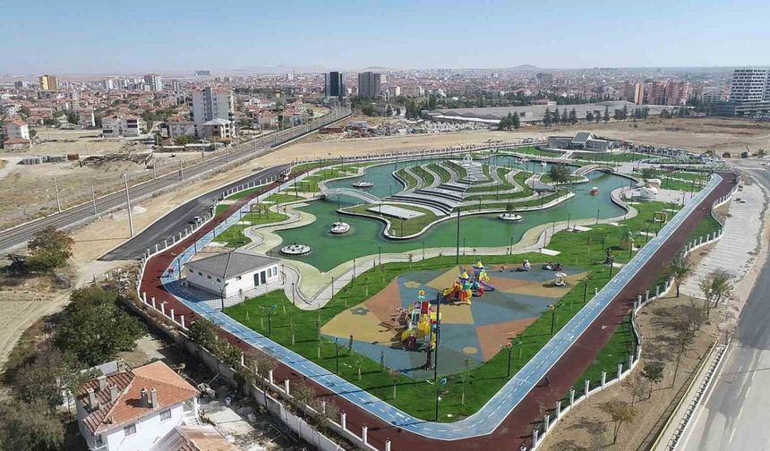 Karaman’ın yeni şehir parkı hizmete açıldı