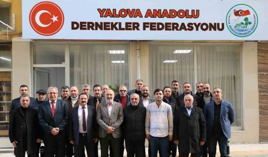 Başkan Silpagar’dan Anadolu Dernekler Federasyonu’na destek