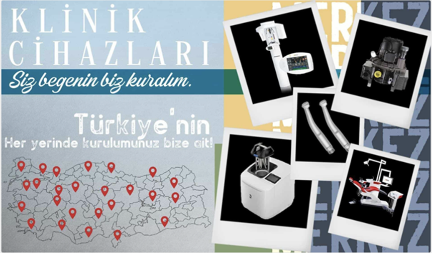 Klinik Cihazlarında Tek Adres: Merkez Diş Deposu