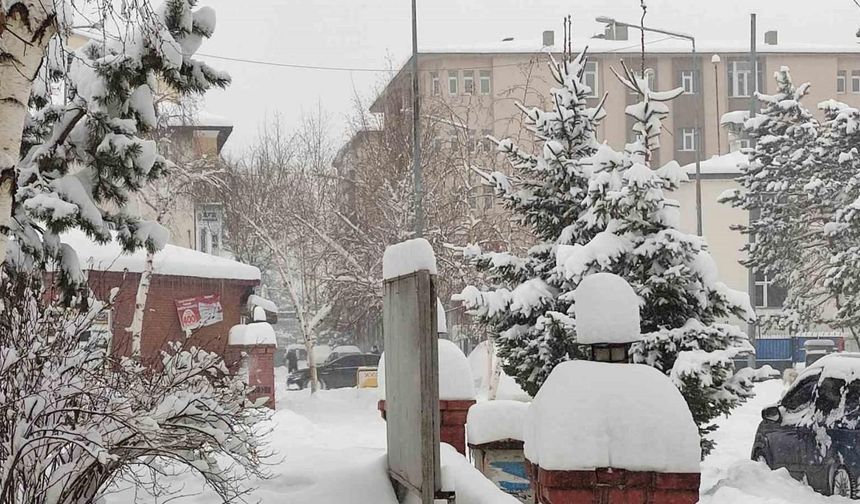 Ardahan’da kar kalınlığı 40 santimetreyi buldu, 207 köy yolu ulaşıma kapandı